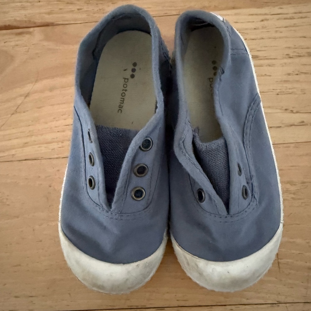 Blue Kids Slip-On Shoes European